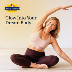 Collagen powder supporting skin, joints, hair, and nails.