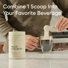 Label highlighting collagen types I, II, III, V, X with hyaluronic acid