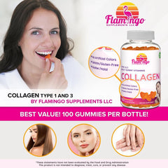 Gummies arranged to illustrate benefits for hair, skin, and nails