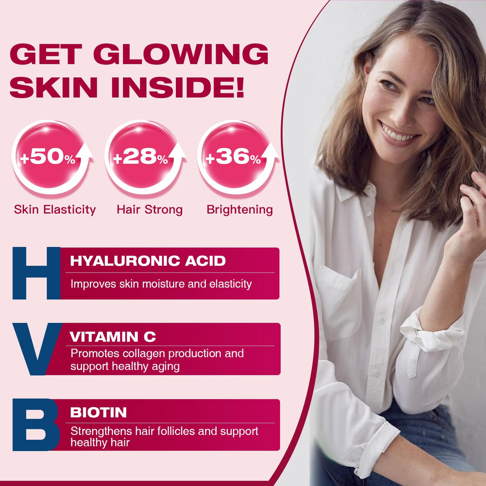 Collagen powder with probiotics supporting gut health