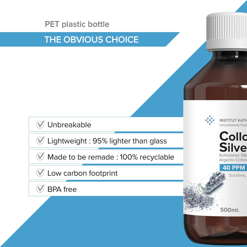 34 fl oz colloidal silver bottle