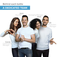 Spray bottle included for filling