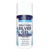 Structured Colloidal Silver Gel 35ppm bottle and label