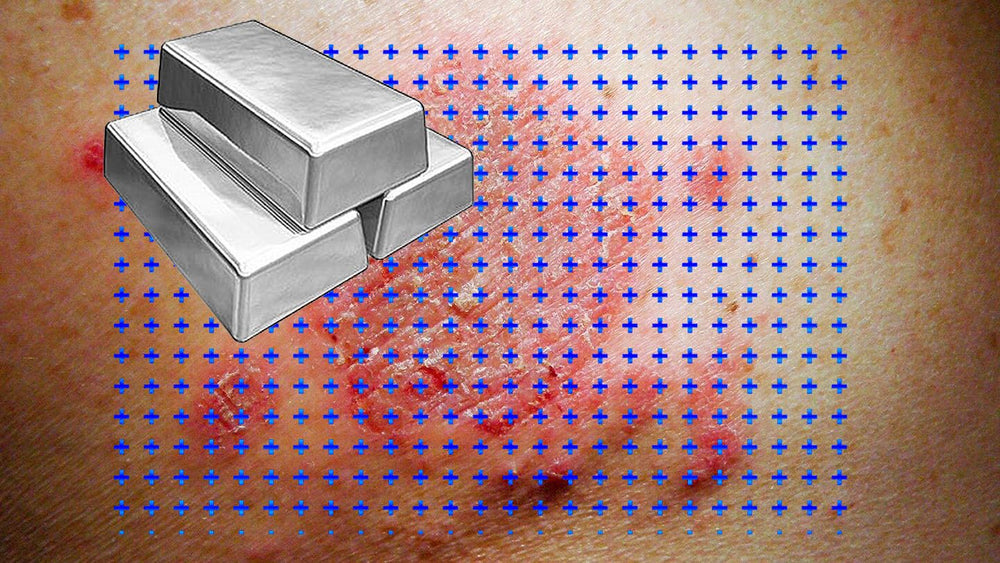 Illustration of nano-sized silver particles