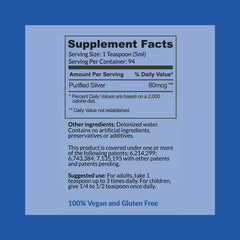 Made in USA claim for Colloidal Silver Liquid 12 PPM 16 oz