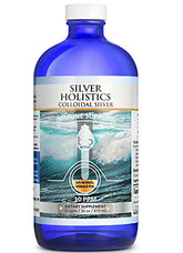Colloidal Silver Liquid in a 16 oz glass bottle