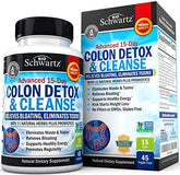 Bottle of Colon Cleanser and Detox for digestive support