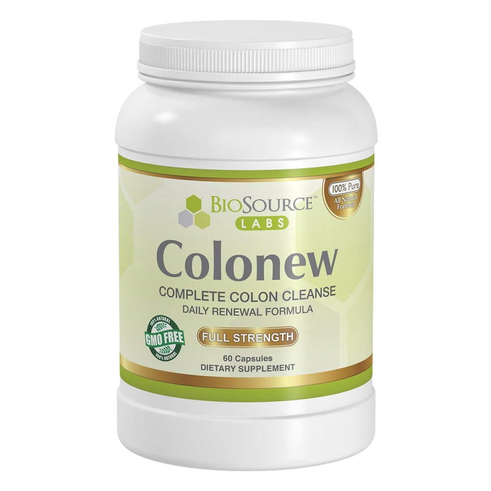 Colonew Complete Colon Cleanse bottle and capsules