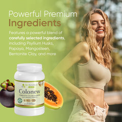Natural bowel regularity support: Prune powder, mangosteen, glucomannan powder