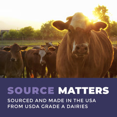 Sourced from USDA Grade A dairies