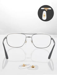 Durable hard plastic, non-yellowing Combine8 nose pads for Ray-Ban