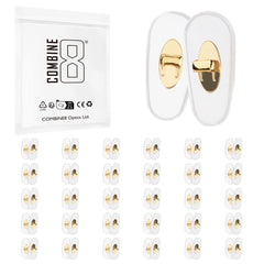 Combine8 gold nose pads for Ray-Ban RB3604 and RB7140