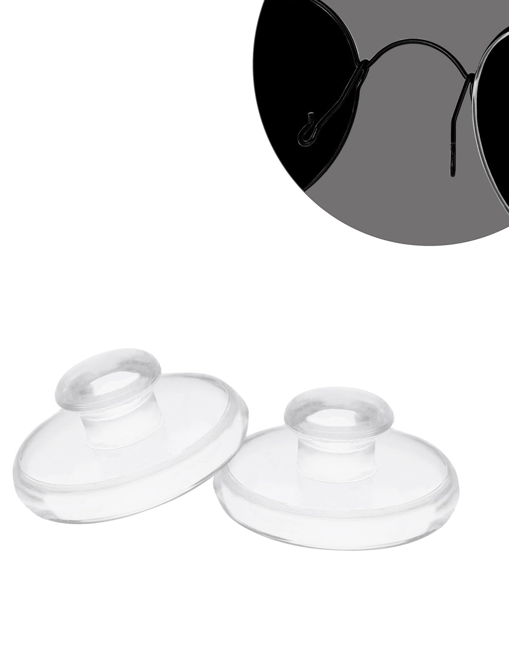 Skin-friendly ultra-soft nose pads for glasses