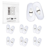 Clear silicone Ray-Ban nose pads (6-pack)