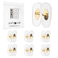 Combine8 Gold Nose Pads for Ray-Ban - front view