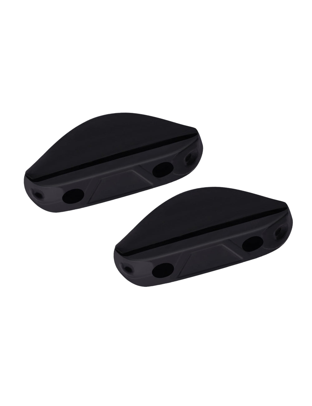 Close-up of replacement nosepads in black showing anti-slip texture