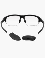 Packaging shows 1 pair of Combine8 nosepads for Oakley OO9363 - Black