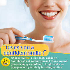 Toothbrushes suitable for hotels and travel