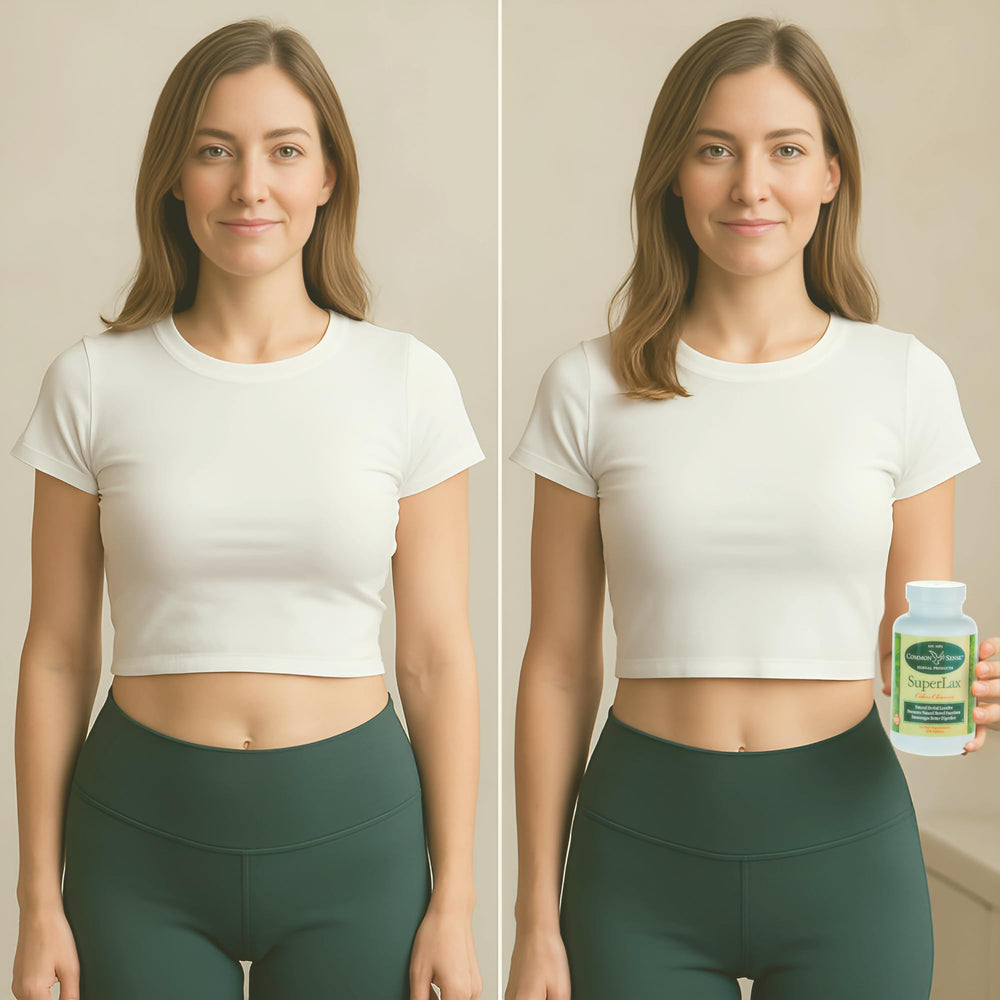 Usage instructions card for SuperLax