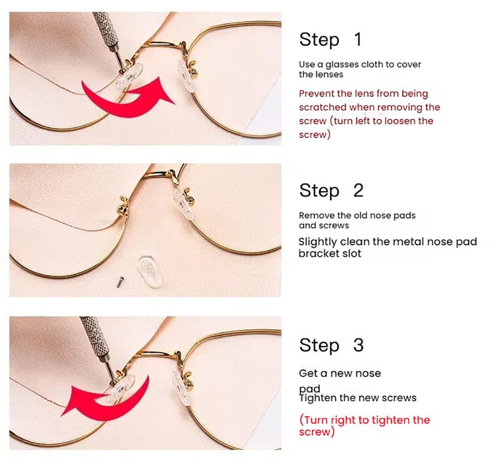 Compact travel-friendly eyeglass repair kit