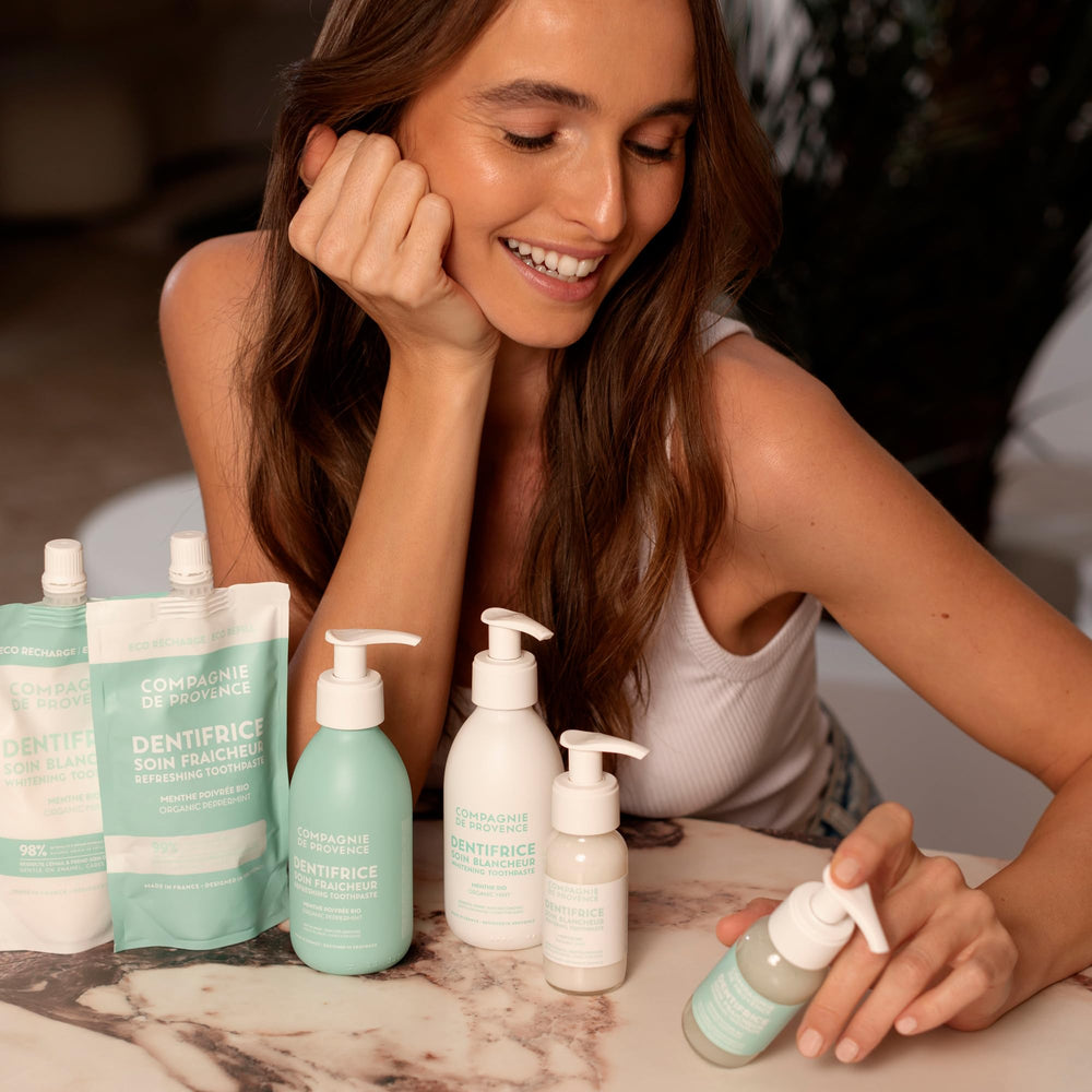 Made in Provence, France – vegan and eco-friendly toothpaste packaging