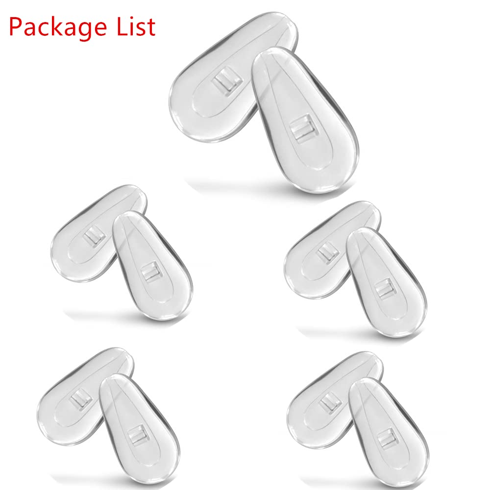 Nose pads fit most glasses frames and brands