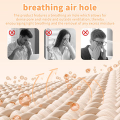 Nose pads compatible with plastic and metal frame glasses