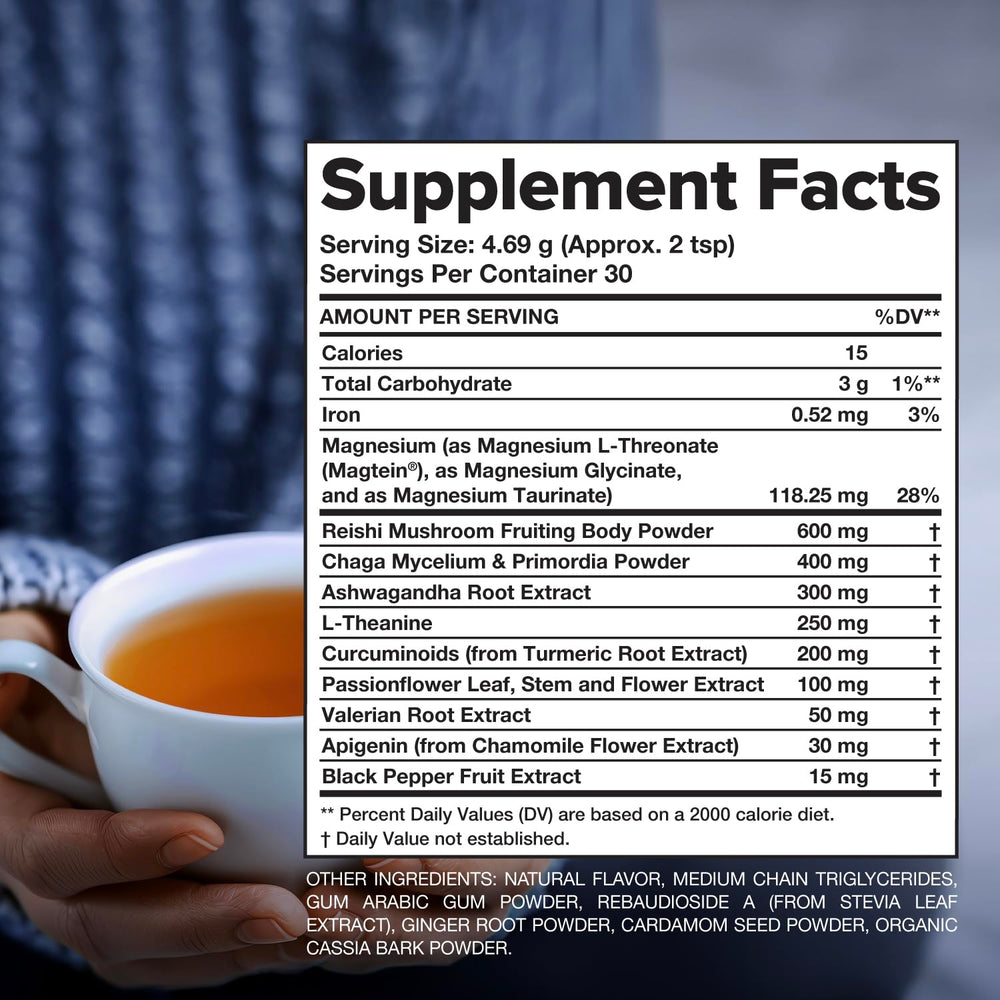 Zero sugar, stevia-sweetened latte mix with vanilla