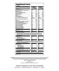 Close-up of micronutrients and omega-3 capsules inside a daily pack
