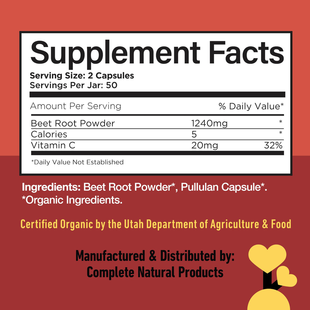 Complete Natural Products capsules in hand convey portability for daily use.