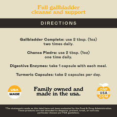 Complete Natural Products Gallbladder Bundle packaging — compact kit designed for quick routine.