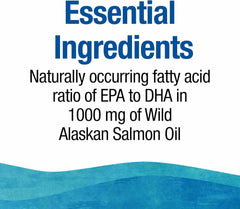 Sustainably harvested wild Alaskan salmon used for oil