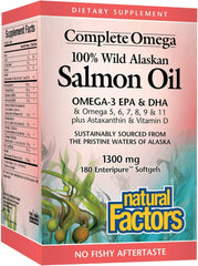 Main image of Complete Omega Wild Alaskan Salmon Oil bottle
