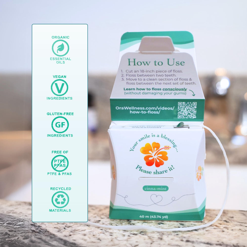 Compostable paper dispenser packaging for Fantastic Floss