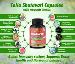 Vegan Cona Nature Shatavari capsules packaging