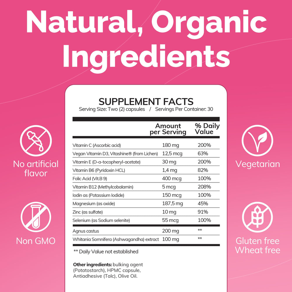 Conceive Plus 30-day program calendar shows a guided cleansing journey