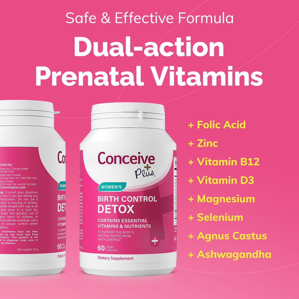 Conceive Plus fresh box packaging showcases premium fertility support
