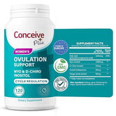 CONCEIVE PLUS Ovulation Support bottle and capsules