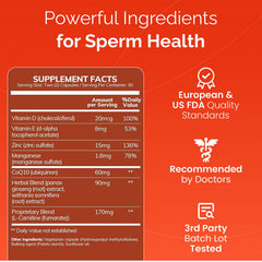 Vitamin D, Vitamin E, and CoQ10 supplements concept
