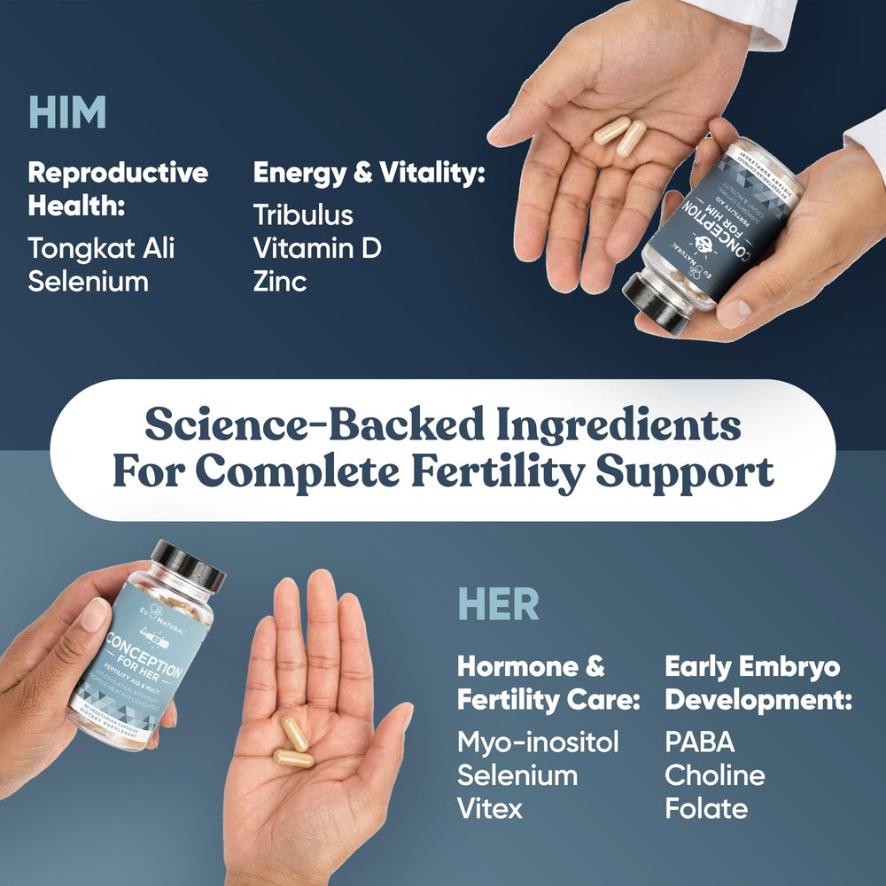 CONCEPTION MEN fertility support bottle