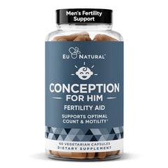 Conception For Him bottle and packaging