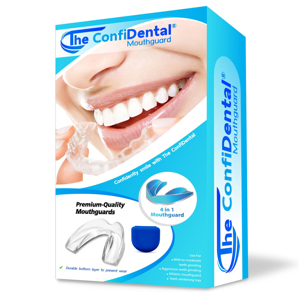 ConfiDental Pack of 4 moldable mouth guards hero image