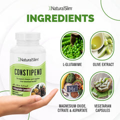 Digestive health and constipation relief illustration