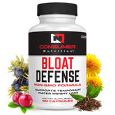 Consumer Nutrition diuretic pills bottle with capsules for bloating relief