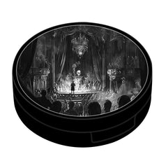 Dark stage personalized contact case travel kit exterior