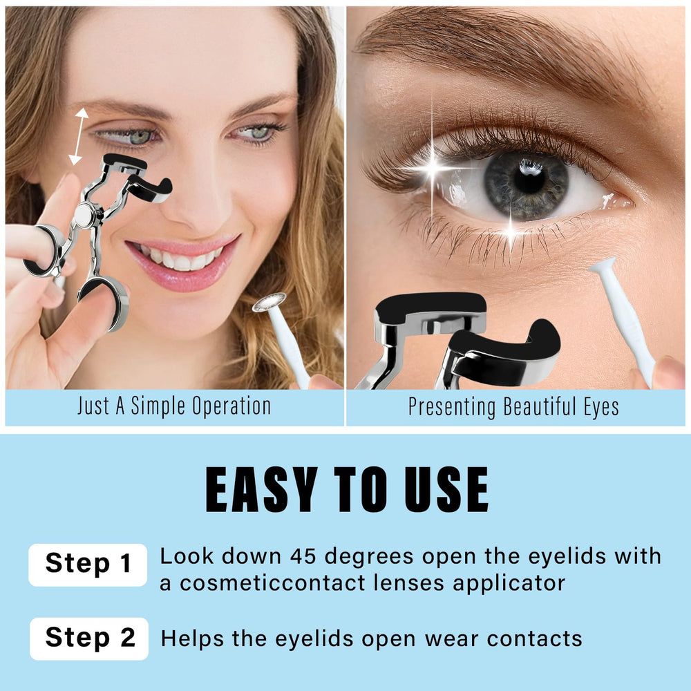 Easy-grip applicator tool for beginners and long-nail users