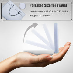 Contact lens applicator tool with mirror inside the case