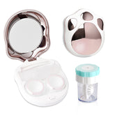 Pink contact lens travel kit main image
