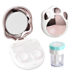 Pink contact lens travel kit main image