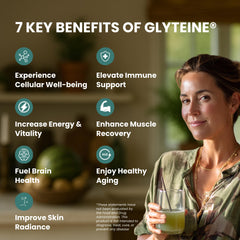 Back panel of CONTINUAL G Powder bottle with supplement facts